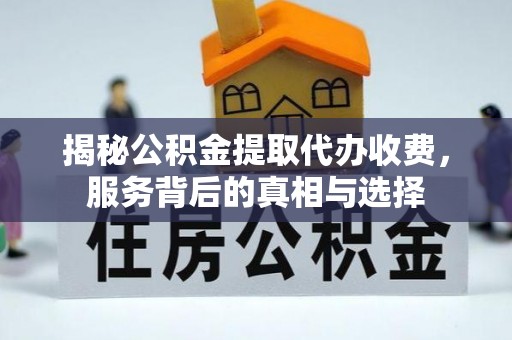 通霄揭秘公积金提取代办收费，服务背后的真相与选择